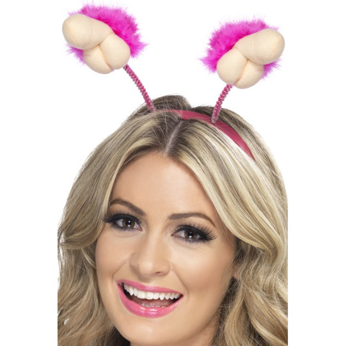 Hen Night Plush Willy Boppers,Pink